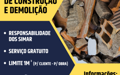 INFORMAÇÃO | RESÍDUOS DE CONSTRUÇÃO E DEMOLIÇÃO | SIMAR